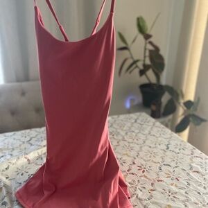 Halara  tennis dress in pink with shorts and pockets